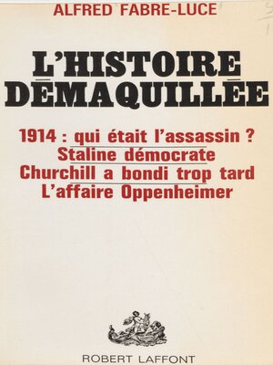 cover image of L'histoire démaquillée